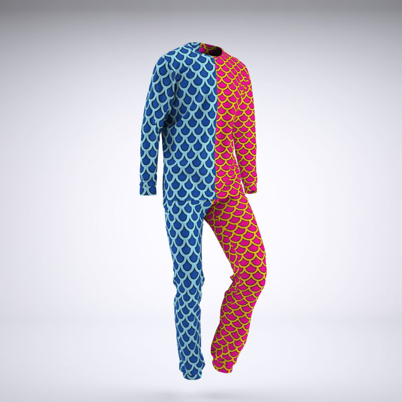 Kaido Pattern One Piece Pajamas - Image 4