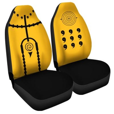 Naruto Nine-Tails Chakra Mode Naruto Car Seat Covers