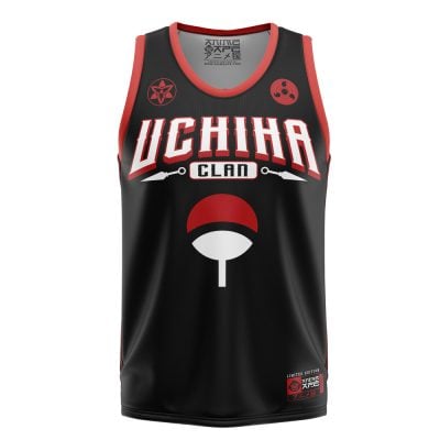 Uchicha Clan Naruto Basketball Jersey