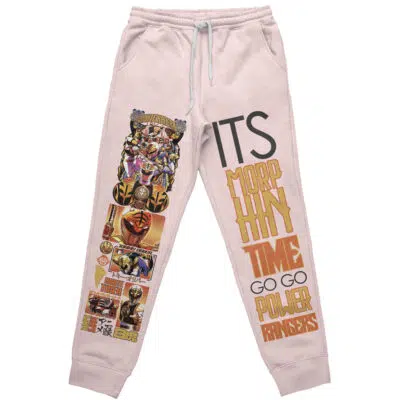 White Ranger Mighty Morphin Power Rangers Streetwear Sweatpants