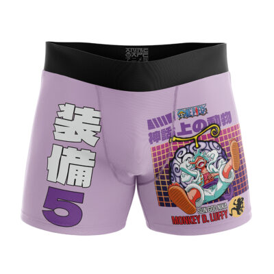 5th Gear Luffy One Piece Boxer Briefs Men's Underwear