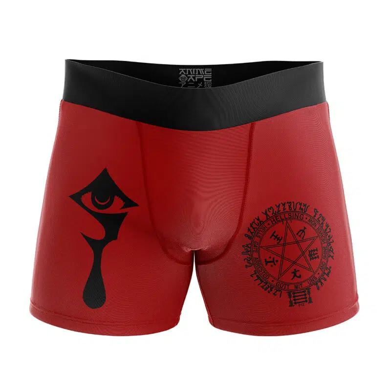 Alucard Emblem Hellsing Boxer Briefs Men's Underwear
