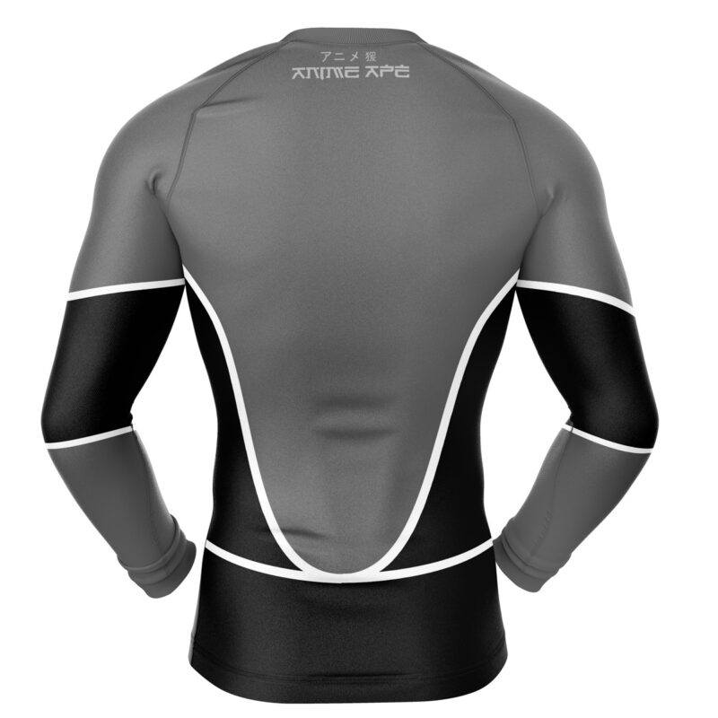 Black Lantern DC Comics Long Sleeve Rash Guard Compression Shirt - Image 2