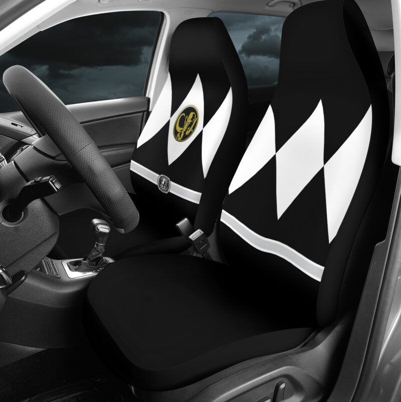 Black Ranger Mighty Morphin Power Rangers Car Seat Covers - Image 3