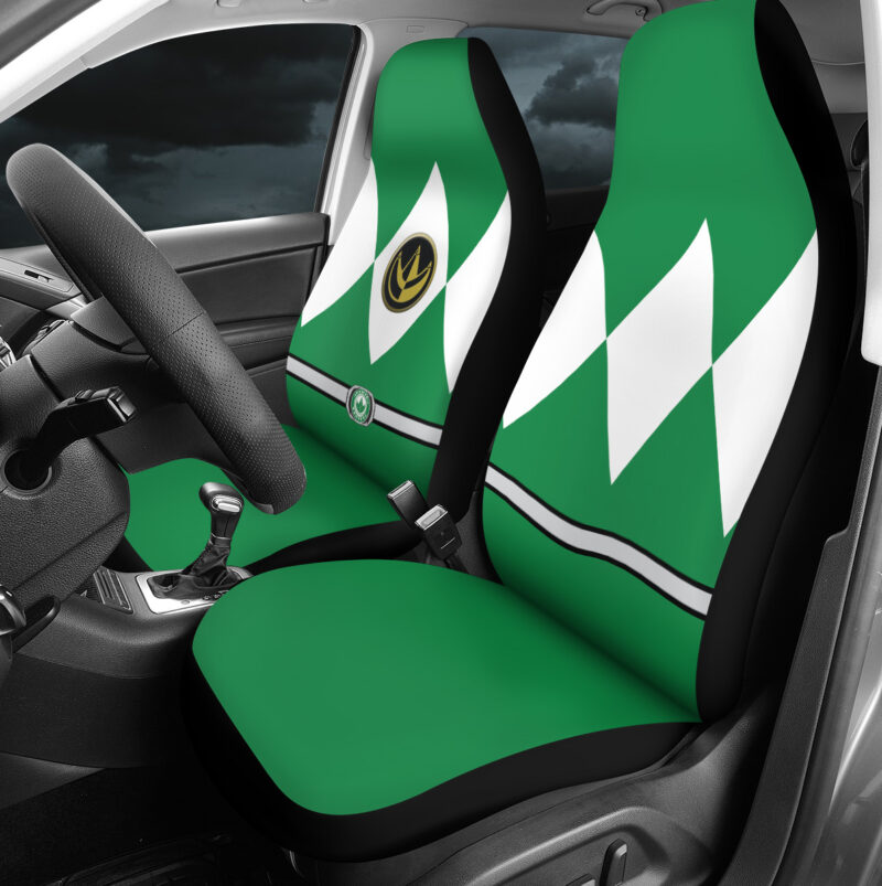 Green Ranger Mighty Morphin Power Rangers Car Seat Covers - Image 3