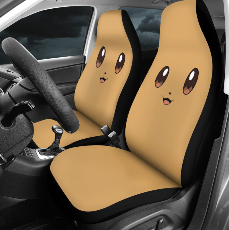 Eevee Pokemon Car Seat Covers - Image 3