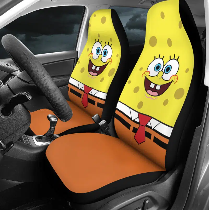 Spongebob Outfit Spongebob Squarepants Car Seat Covers - Image 3