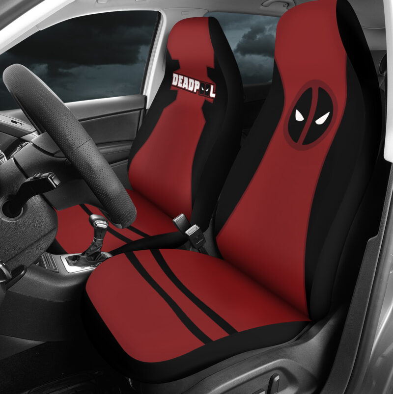 Deadpool Marvel Comics Car Seat Covers - Image 3