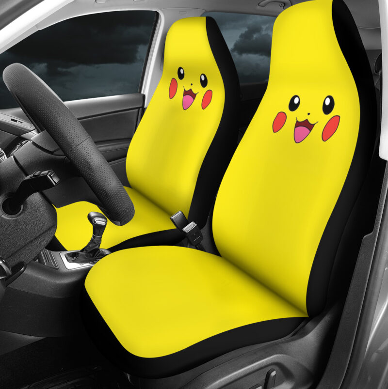 Pikachu Pokemon Car Seat Covers - Image 3