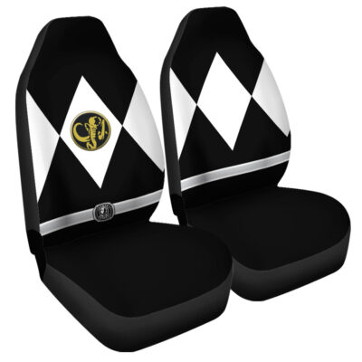 Black Ranger Mighty Morphin Power Rangers Car Seat Covers