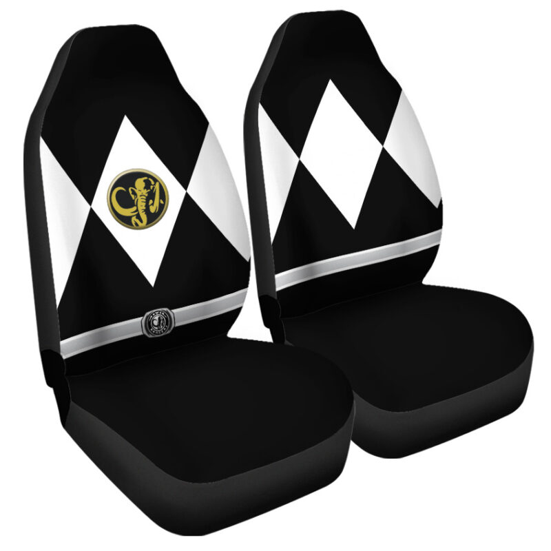 Black Ranger Mighty Morphin Power Rangers Car Seat Covers