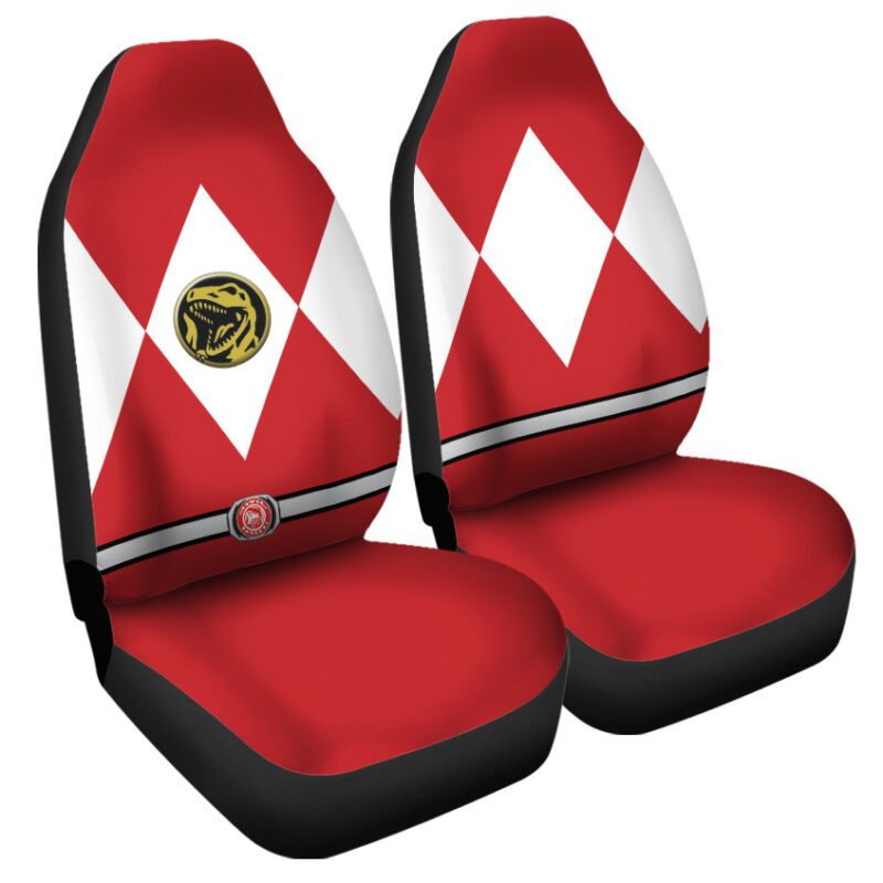 Red Ranger Mighty Morphin Power Rangers Car Seat Covers