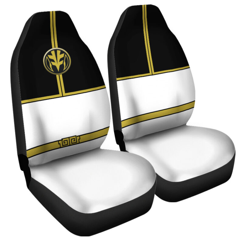 White Ranger Mighty Morphin Power Rangers Car Seat Covers