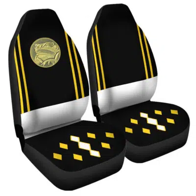 Black Ranger Ninjetti Mighty Morphin Power Rangers Car Seat Covers