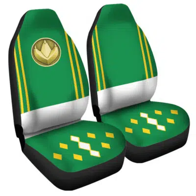 Green Ranger Ninjetti Mighty Morphin Power Rangers Car Seat Covers