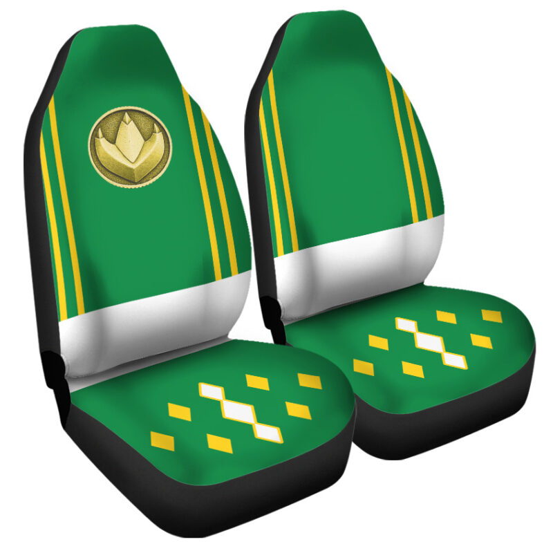 Green Ranger Ninjetti Mighty Morphin Power Rangers Car Seat Covers