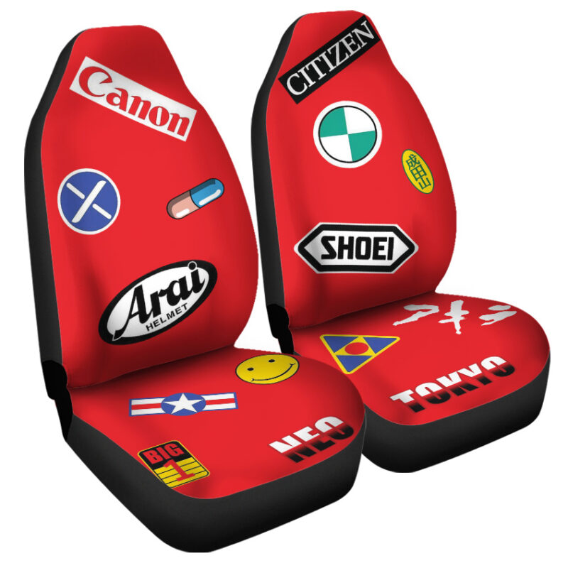 Akira Bike Decals Car Seat Covers