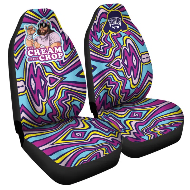 Macho Man Cream of the Crop Car Seat Covers