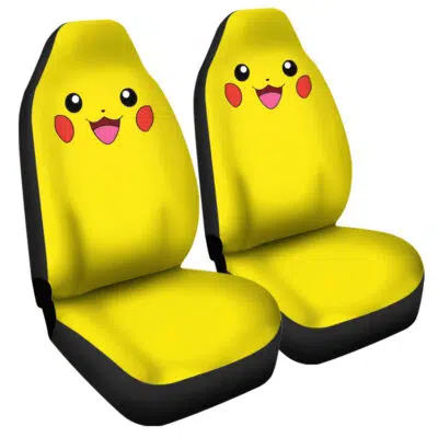 Pikachu Pokemon Car Seat Covers