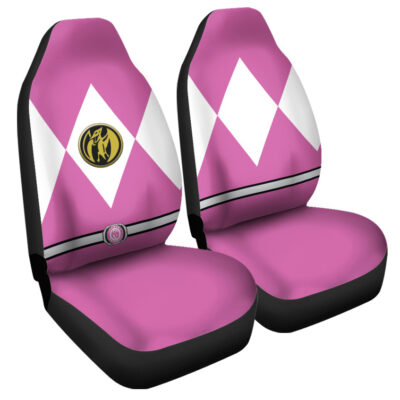 Pink Ranger Mighty Morphin Power Rangers Car Seat Covers