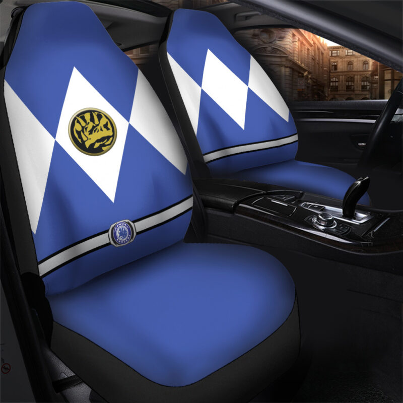Blue Ranger Mighty Morphin Power Rangers Car Seat Covers - Image 2