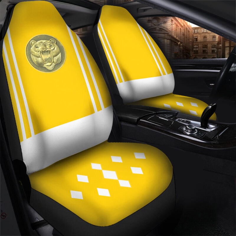 Yellow Ranger Ninjetti  Rangers Car Seat Covers - Image 3