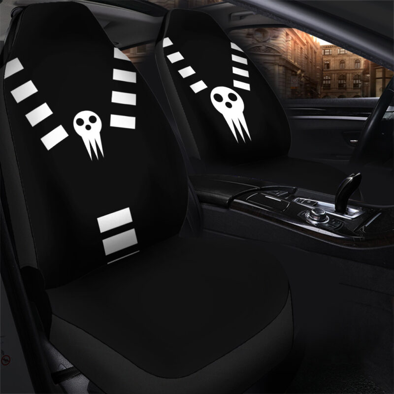 Death the Kid Soul Eater Car Seat Covers - Image 2