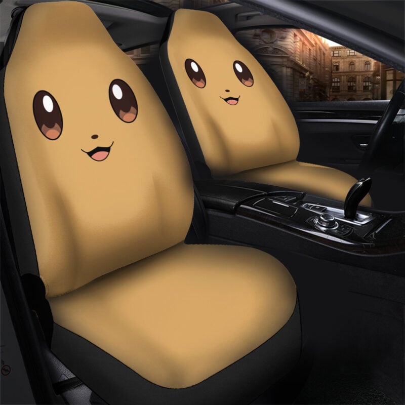 Eevee Pokemon Car Seat Covers - Image 2