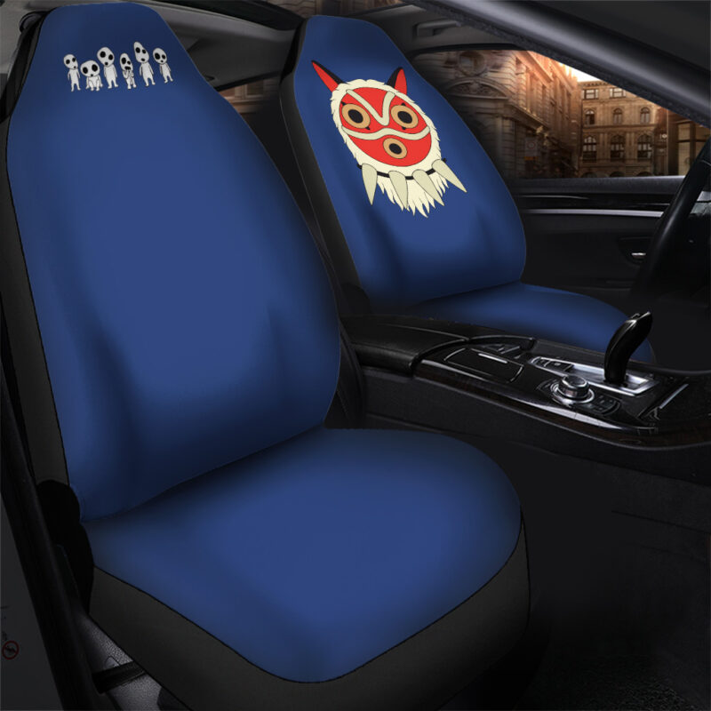 Princess Mononoke Studio Ghibli Car Seat Covers - Image 2