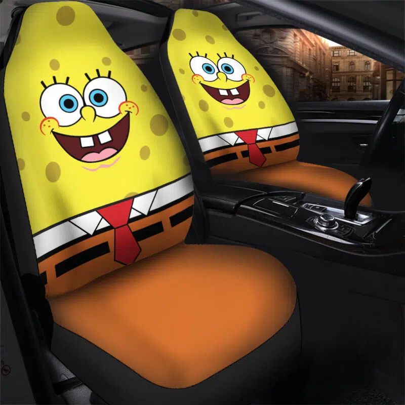 Spongebob Outfit Spongebob Squarepants Car Seat Covers - Image 2