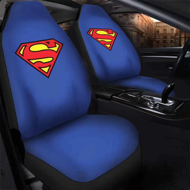 Superman DC Comics Car Seat Covers - Image 2