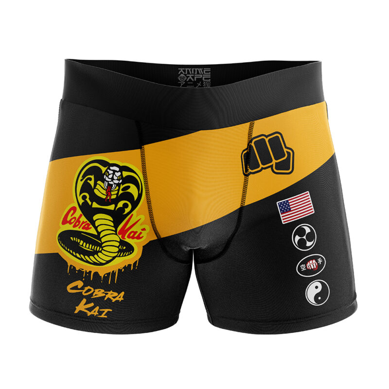 Cobra Kai V2 Karate Kid Boxer Briefs Men's Underwear