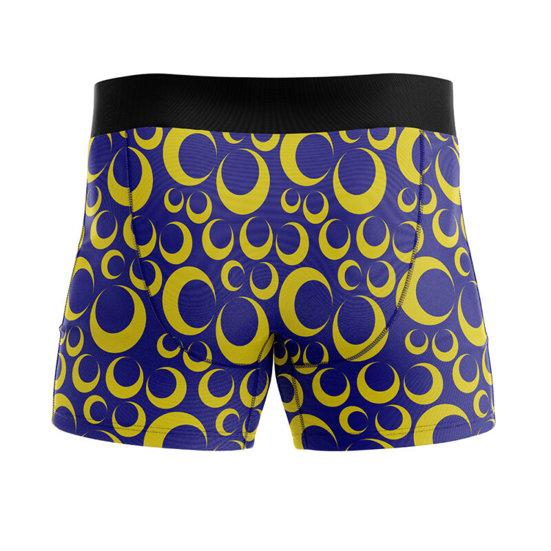Crescent Moon Sailor Moon Boxer Briefs Men's Underwear - Image 3