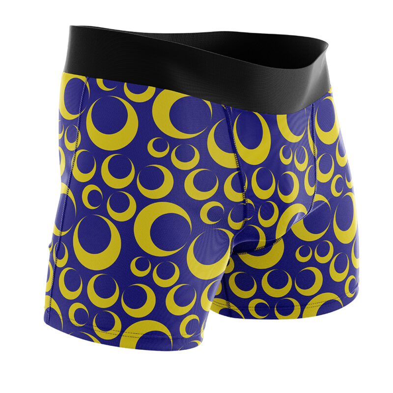 Crescent Moon Sailor Moon Boxer Briefs Men's Underwear - Image 2