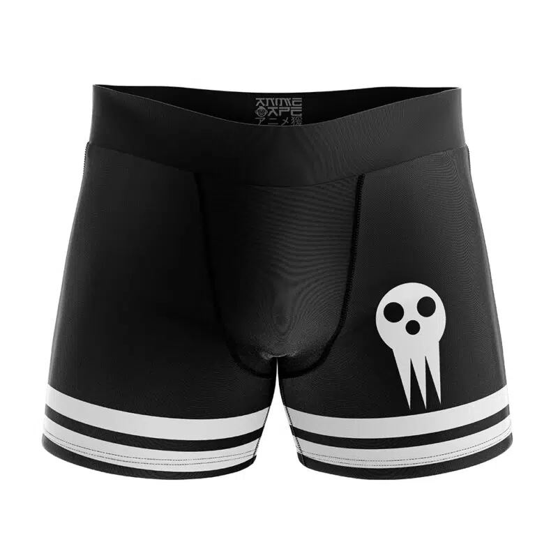 Death the Kid Soul Eater Boxer Briefs Men's Underwear