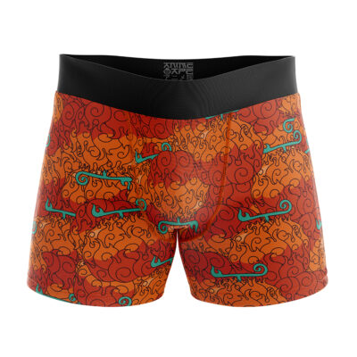 Mera Mera No Mi One Piece Boxer Briefs Men's Underwear