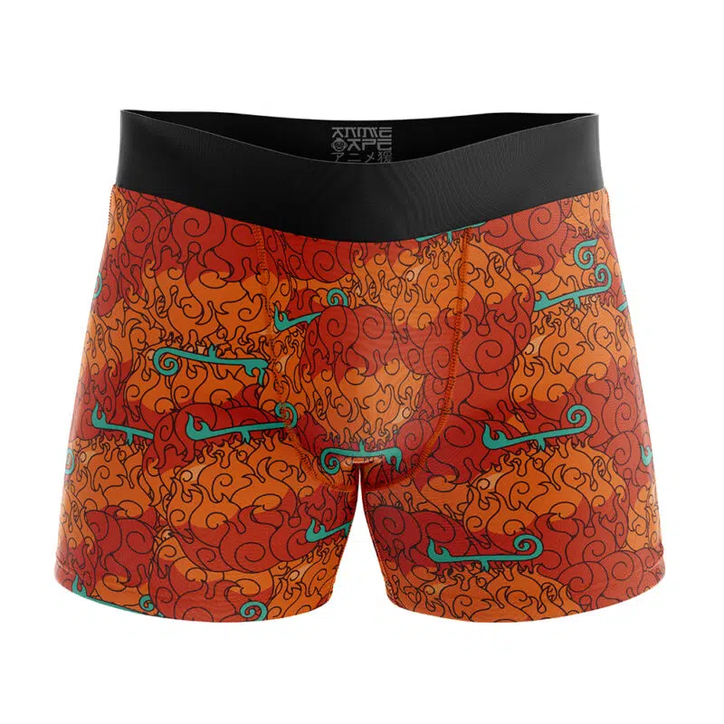 Mera Mera No Mi One Piece Boxer Briefs Men's Underwear