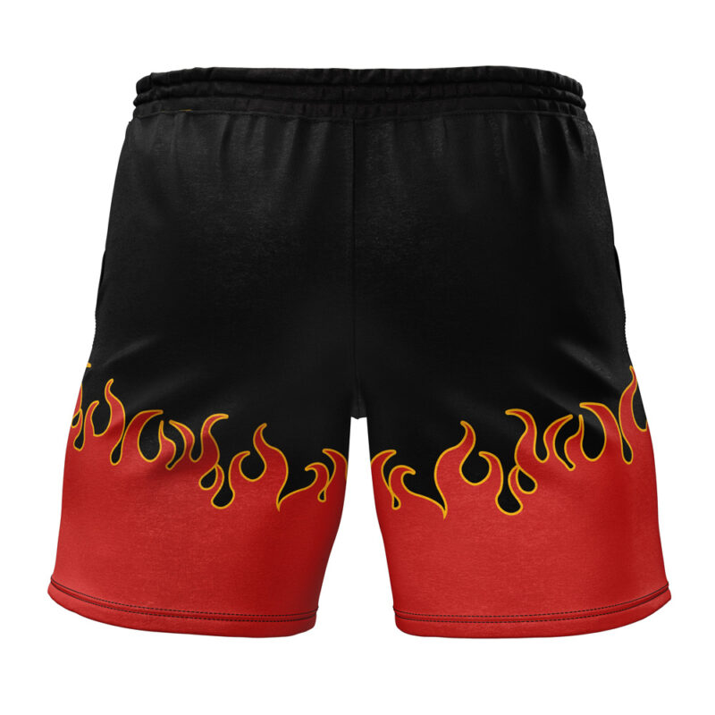 Portgas D. Ace V2 One Piece Gym Shorts - Image 2