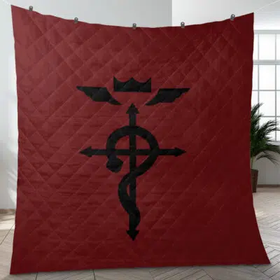 Edward Elric Fullmetal Alchemist Quilt Blanket