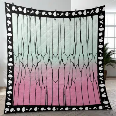 Shinobu Kocho Demon Slayer Quilt Blanket