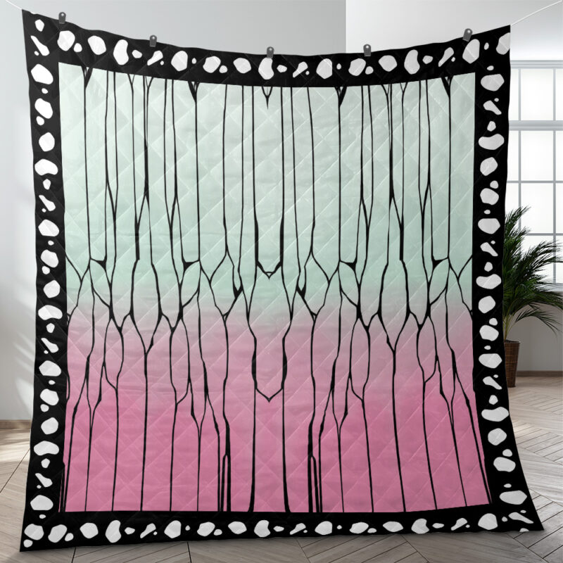 Shinobu Kocho Demon Slayer Quilt Blanket