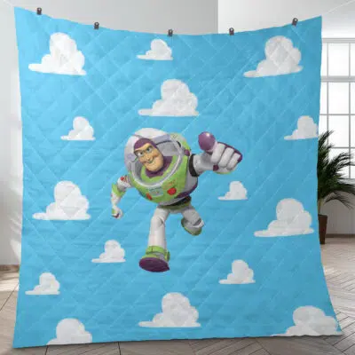Buzz Lightyear Toy Story Quilt Blanket