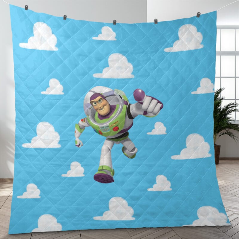 Buzz Lightyear Toy Story Quilt Blanket