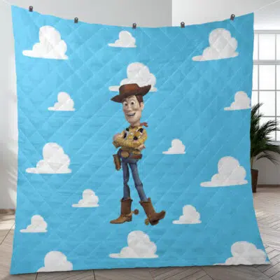 Woody Toy Story Quilt Blanket