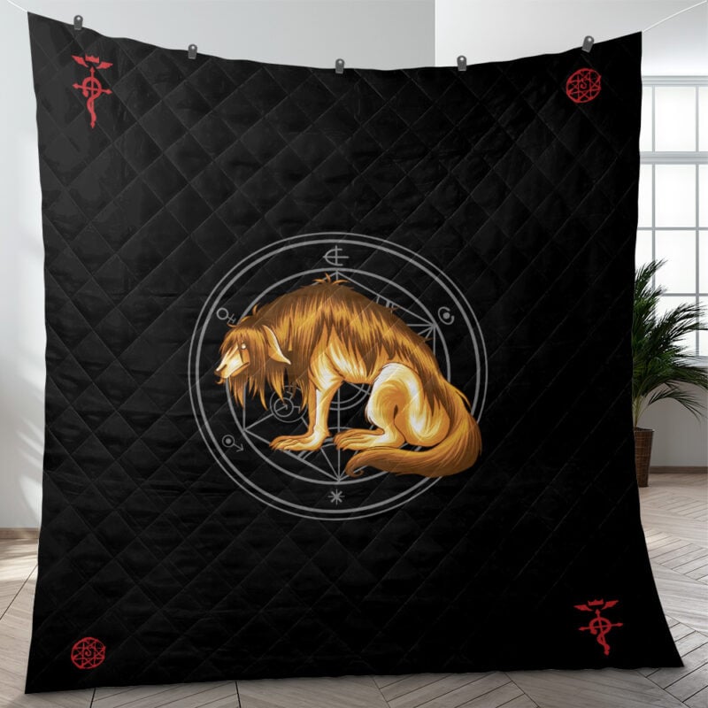 Chimera Nina v2 Fullmetal Alchemist Quilt Blanket
