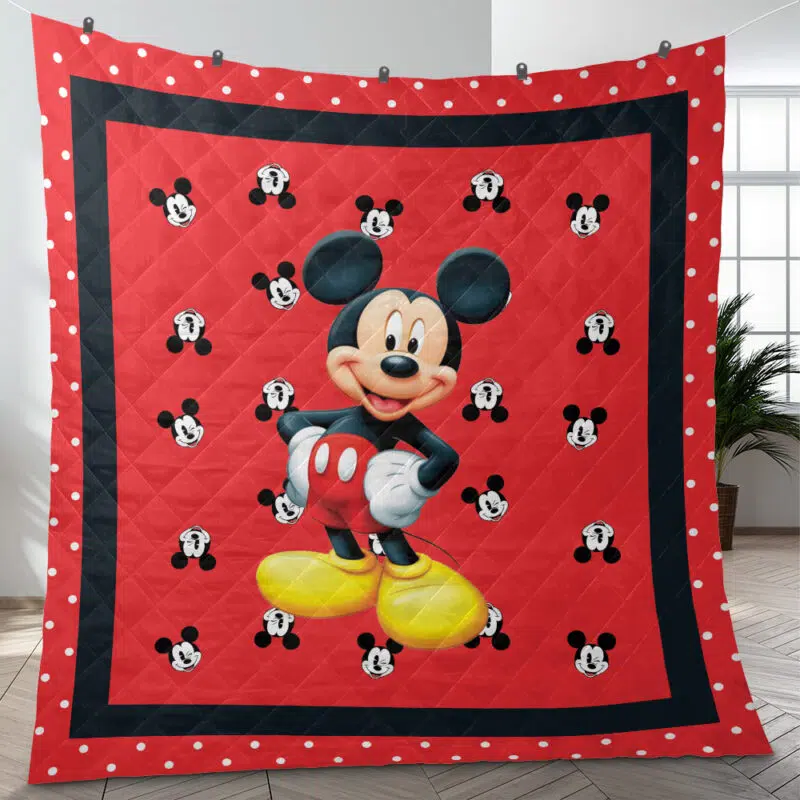 Mickey Mouse Quilt Blanket