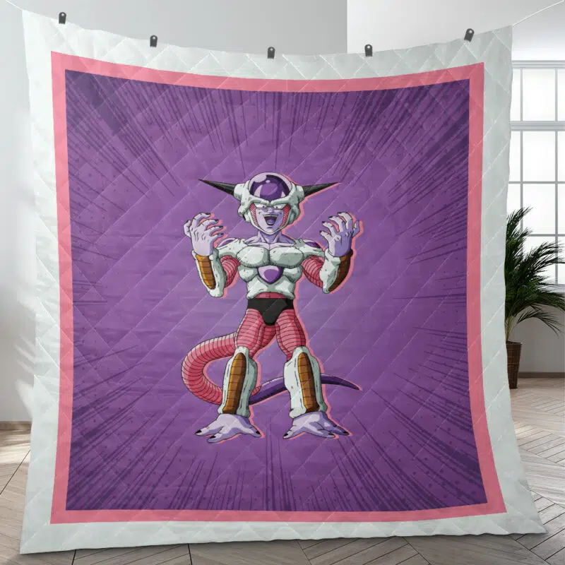 Frieza Dragon Ball Quilt Blanket
