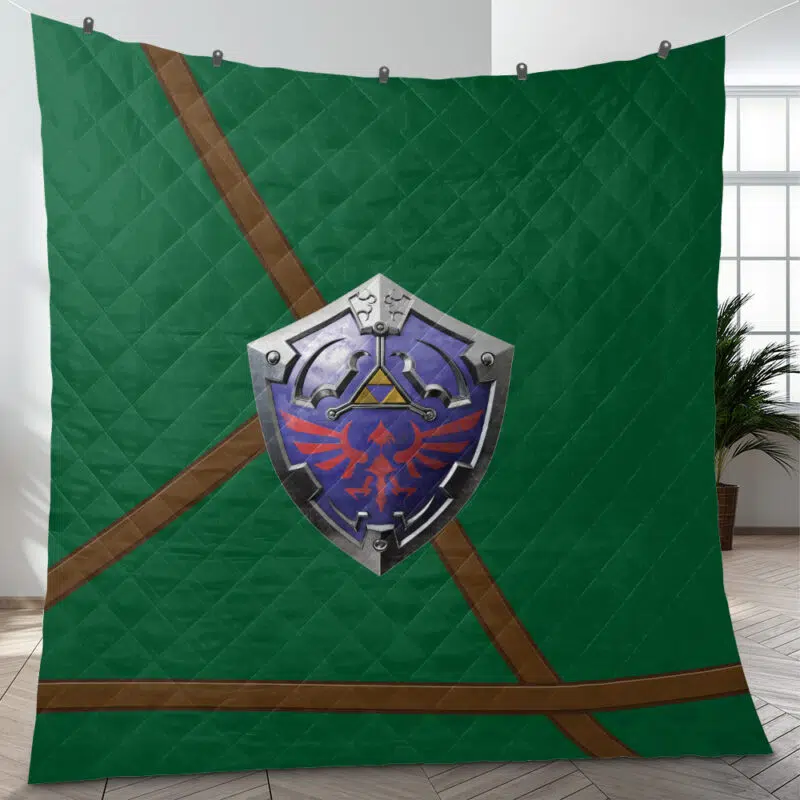 Link Original Style The Legend of Zelda Quilt Blanket