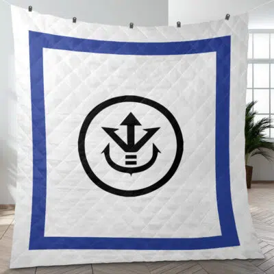 Vegeta Dragon Ball Quilt Blanket