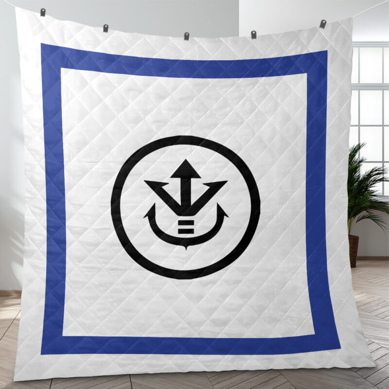 Vegeta Dragon Ball Quilt Blanket